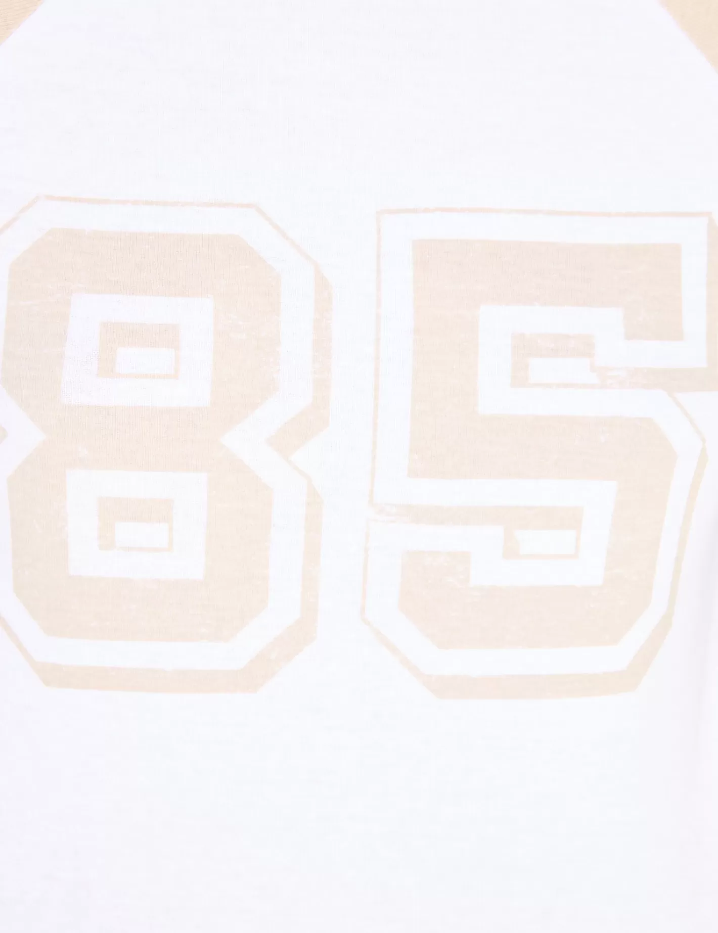 T-shirt 85 à manches longues bicolore blanc et ^Jennyfer Online